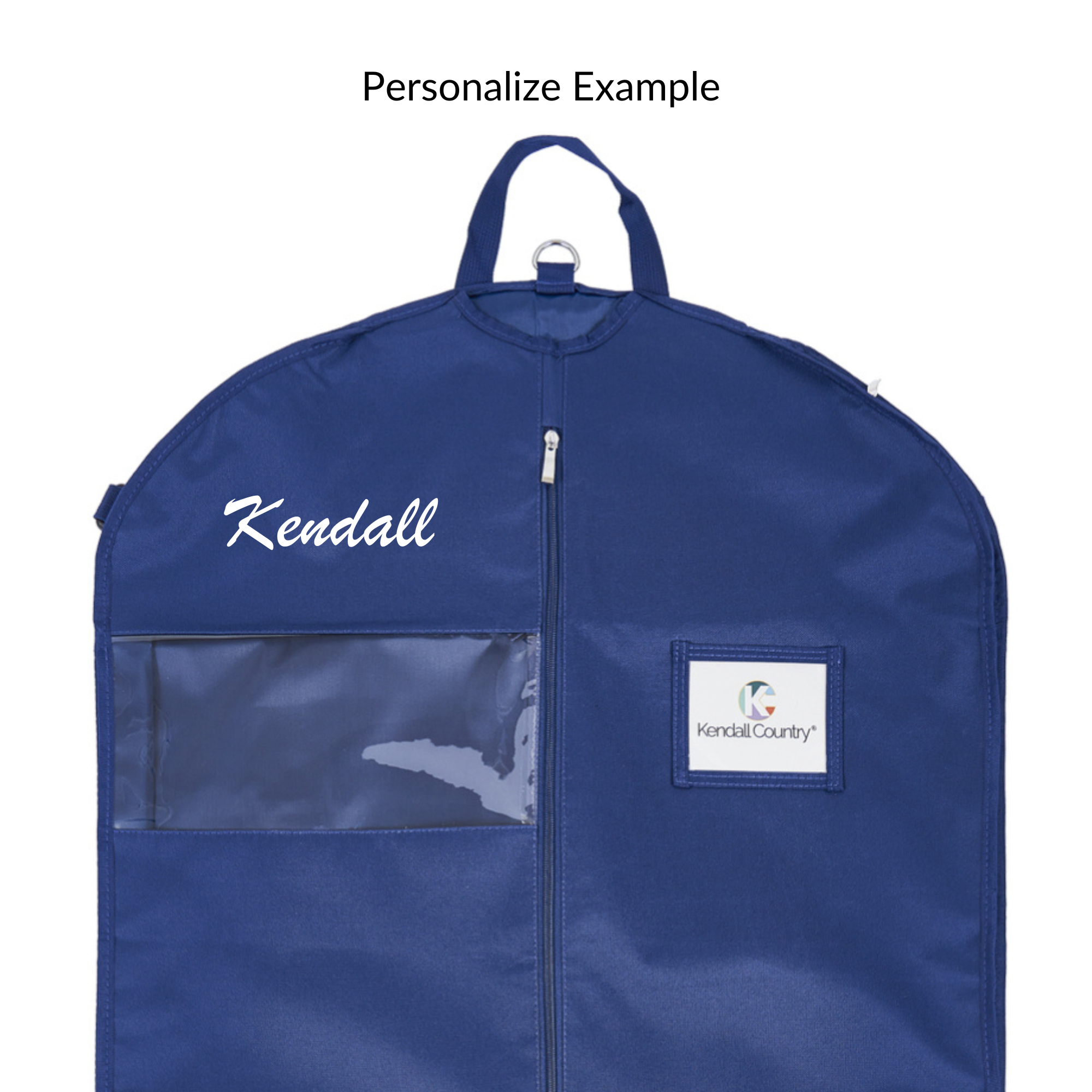 52" Waterproof Garment Bag with Accessory Bag - Midnight Blue