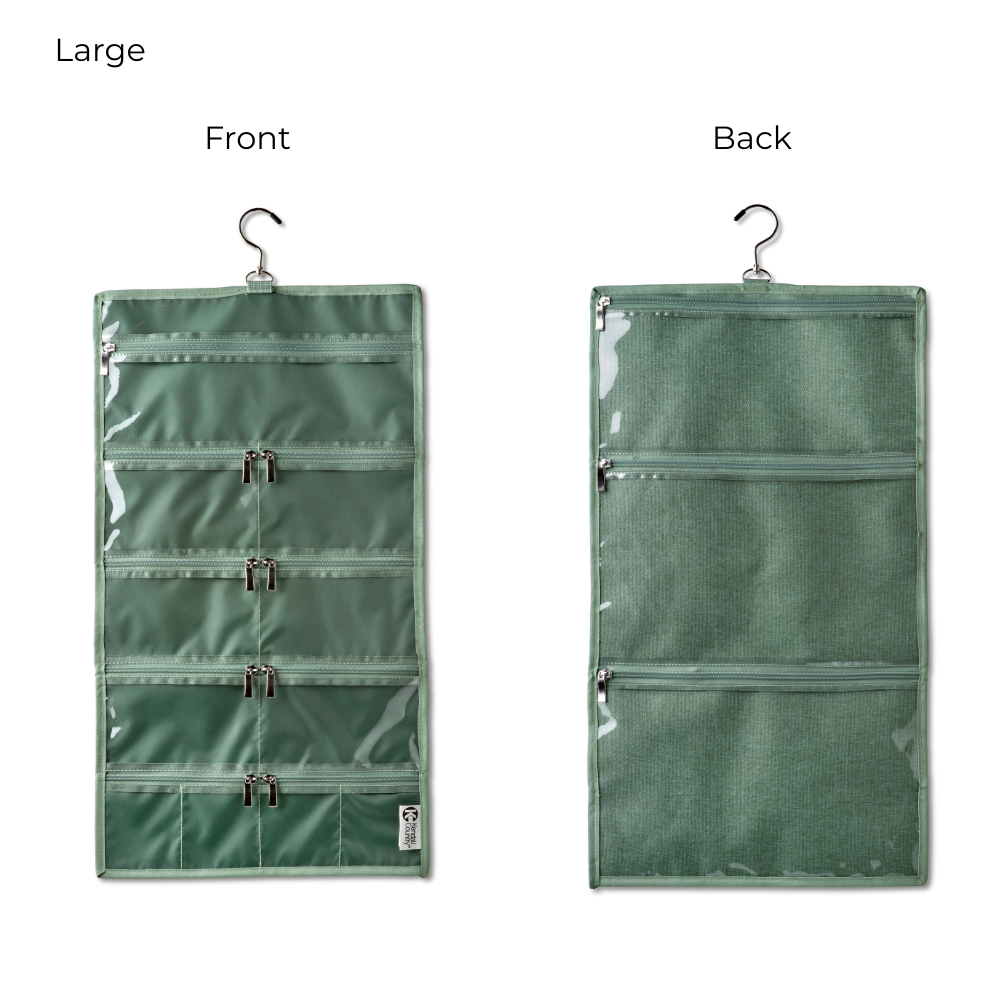 On-The-Go Organizer - Moss Green, Large (Pre-Order, Ship April 13th)