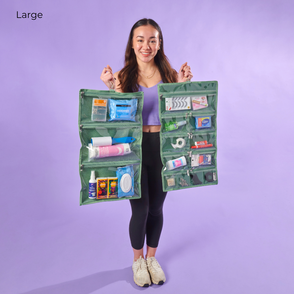 On-The-Go Organizer - Moss Green, Large (Pre-Order, Ship April 13th)