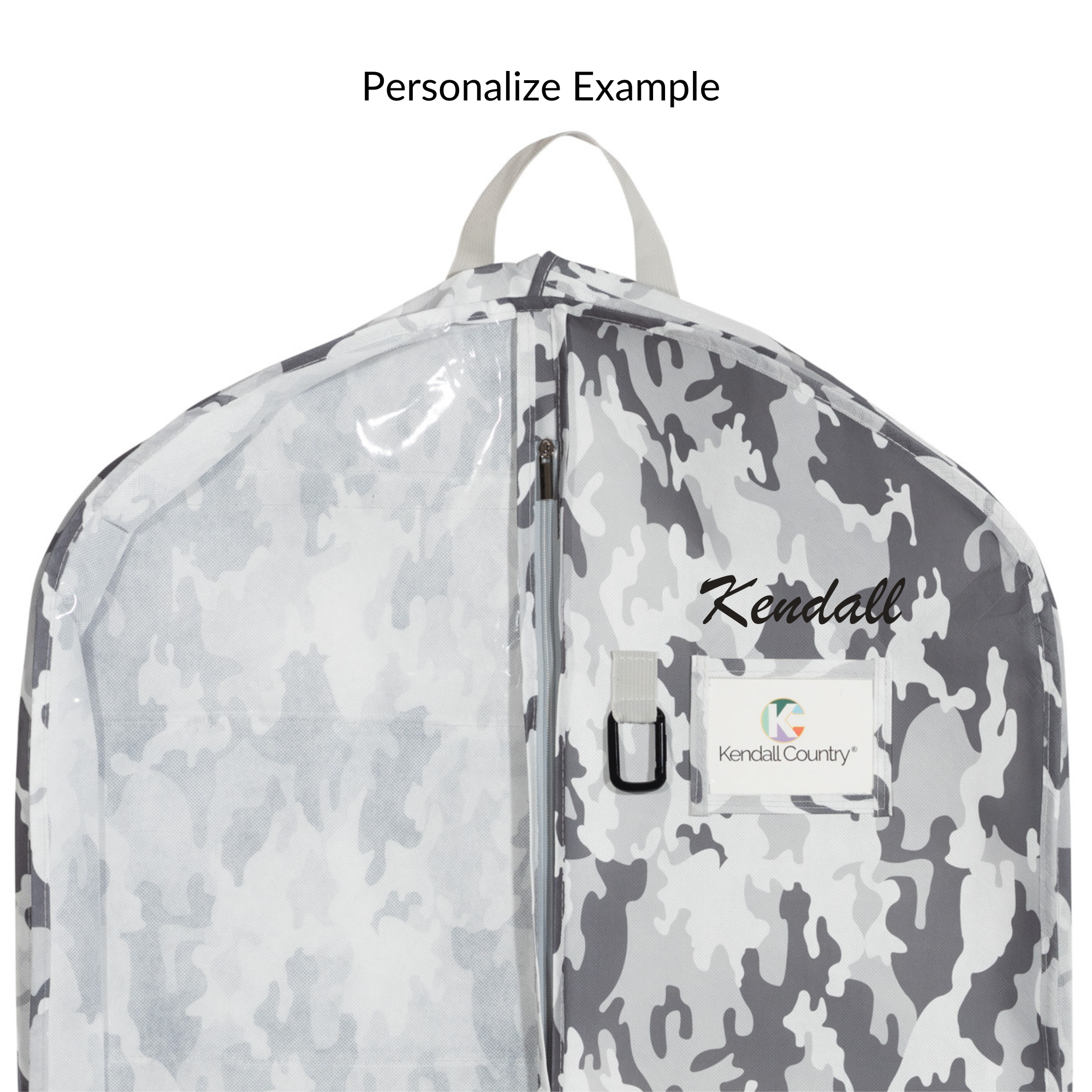 40" Costume Garment Bag - Camo Grey
