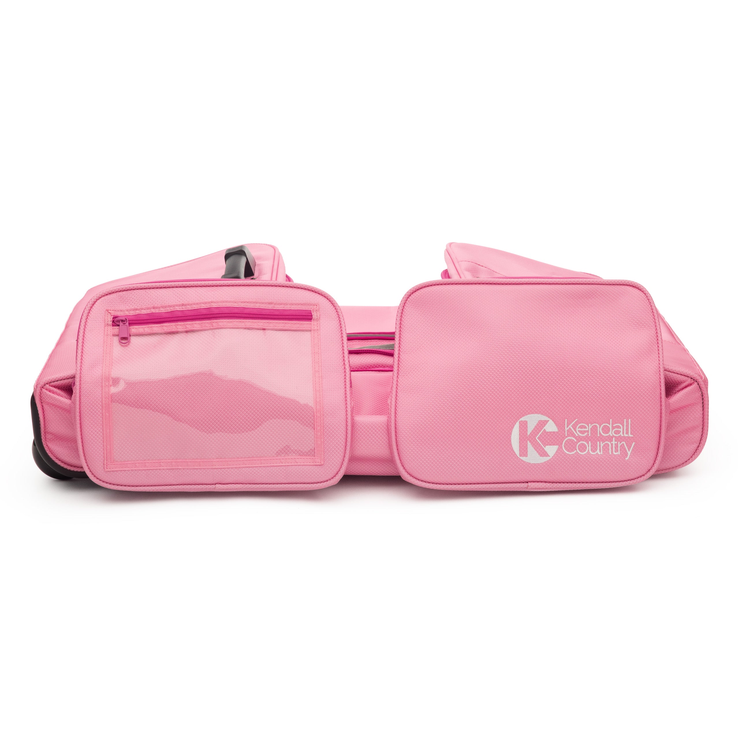 Large Dance Bag with Garment Rack - Cotton Candy Pink, 28"