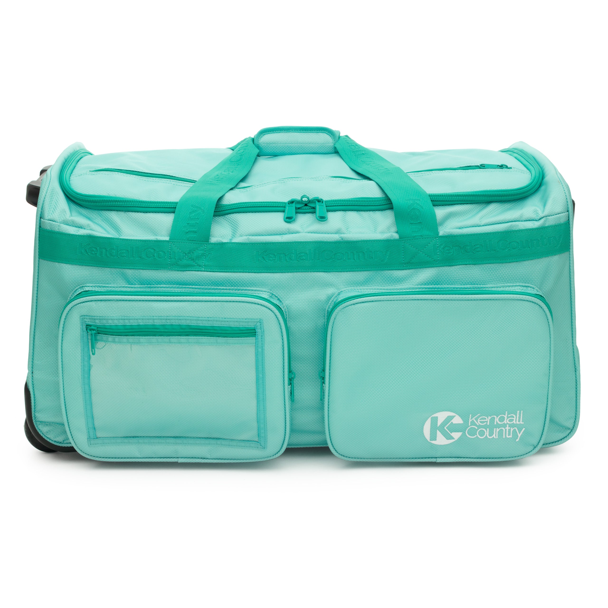 Large Dance Bag with Garment Rack - Seafoam Green, 28"