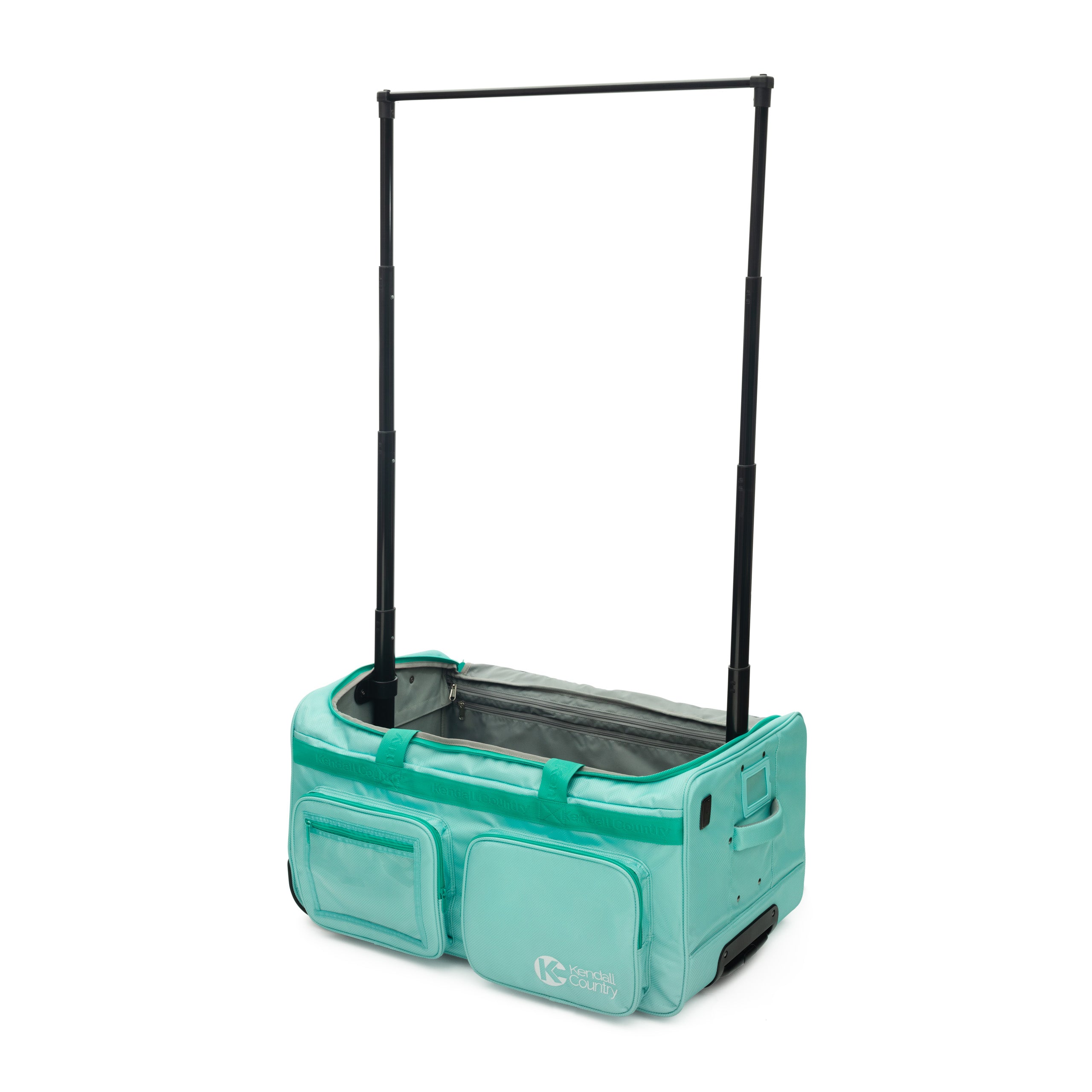 Large Dance Bag with Garment Rack - Seafoam Green, 28"