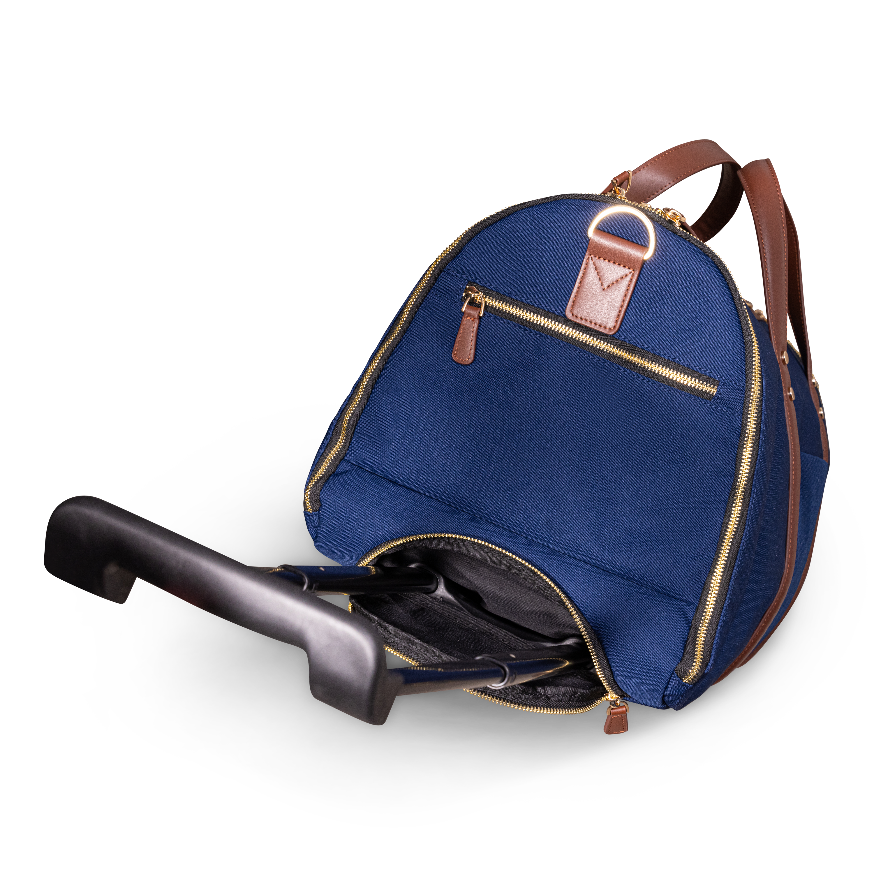 Rolling Convertible Garment Duffel - Midnight Blue