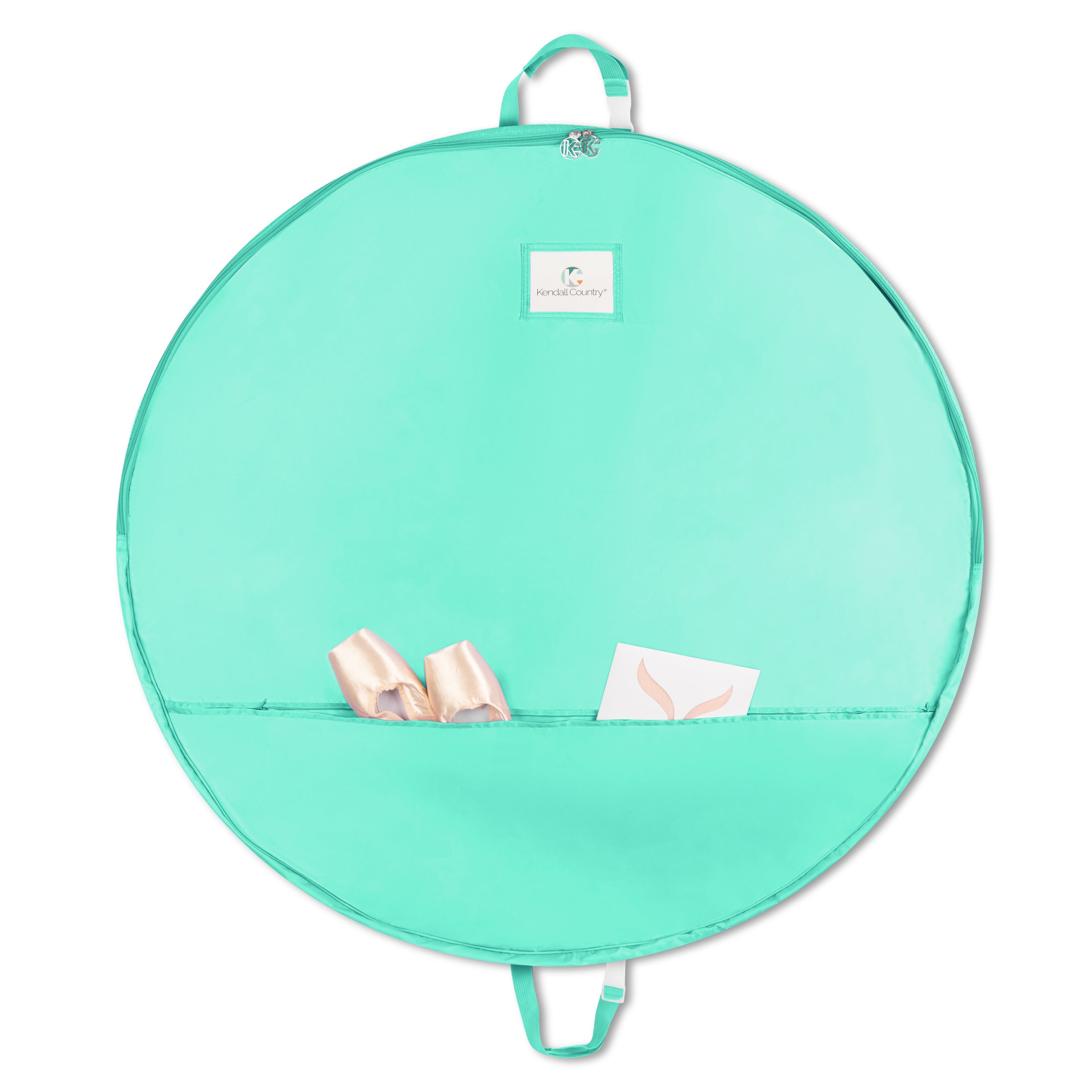 Large Pancake Tutu Garment Bag - Seafoam Green, 40"