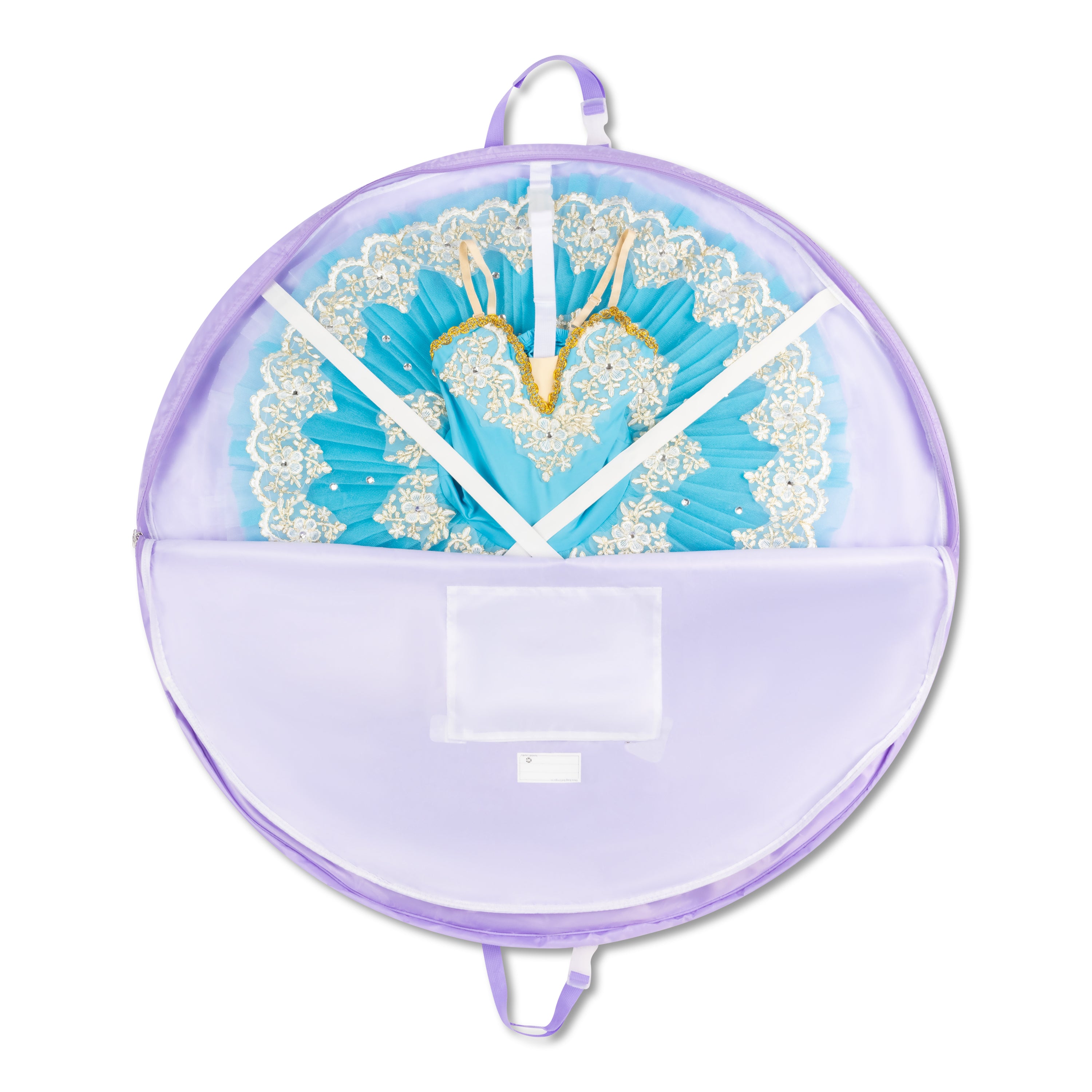 Tutu Garment Bag - Hydrangea Blue, 35" (Medium) (Pre-Order, Ships mid-December)