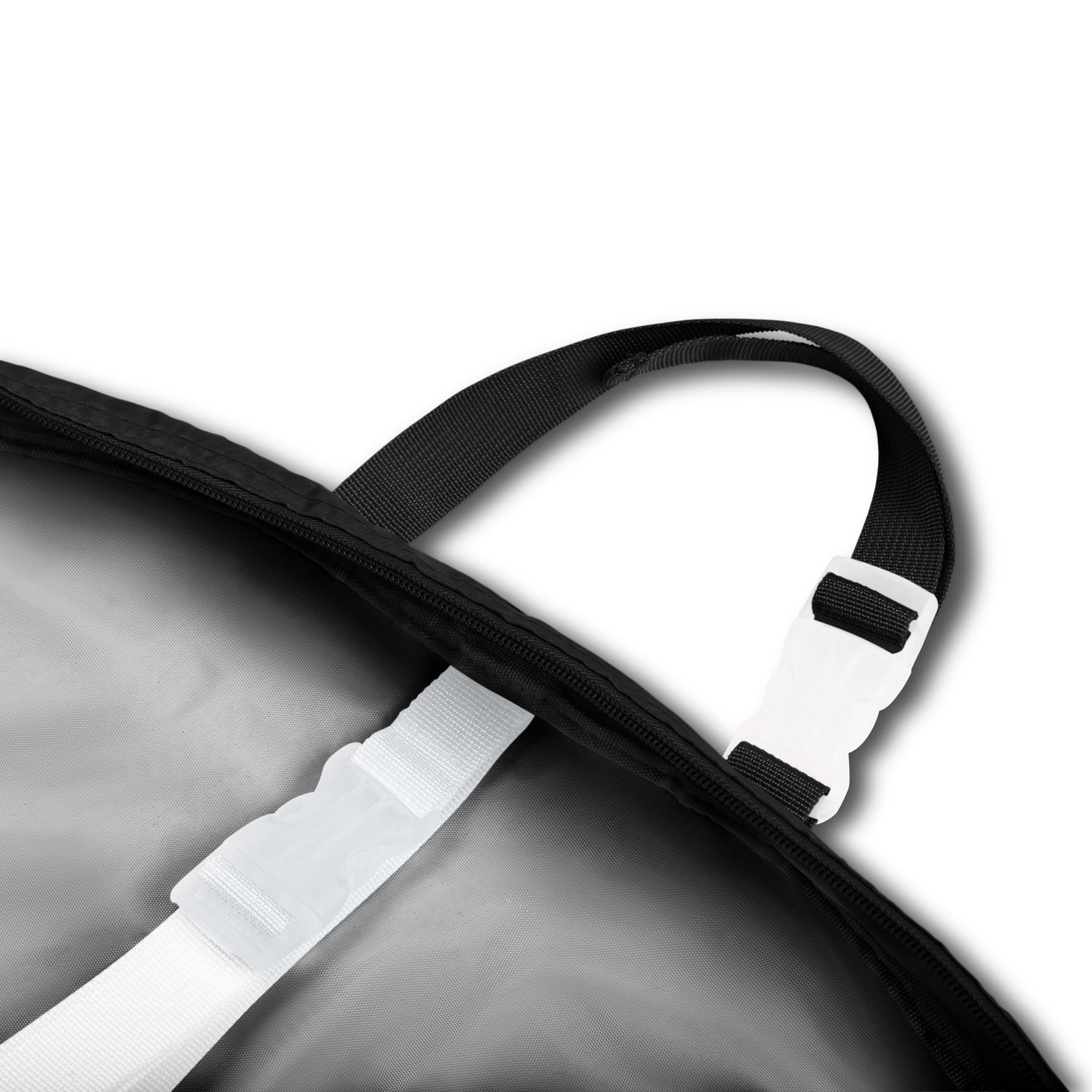 Small Pancake Tutu Garment Bag with pockets - Raven Black, 30"