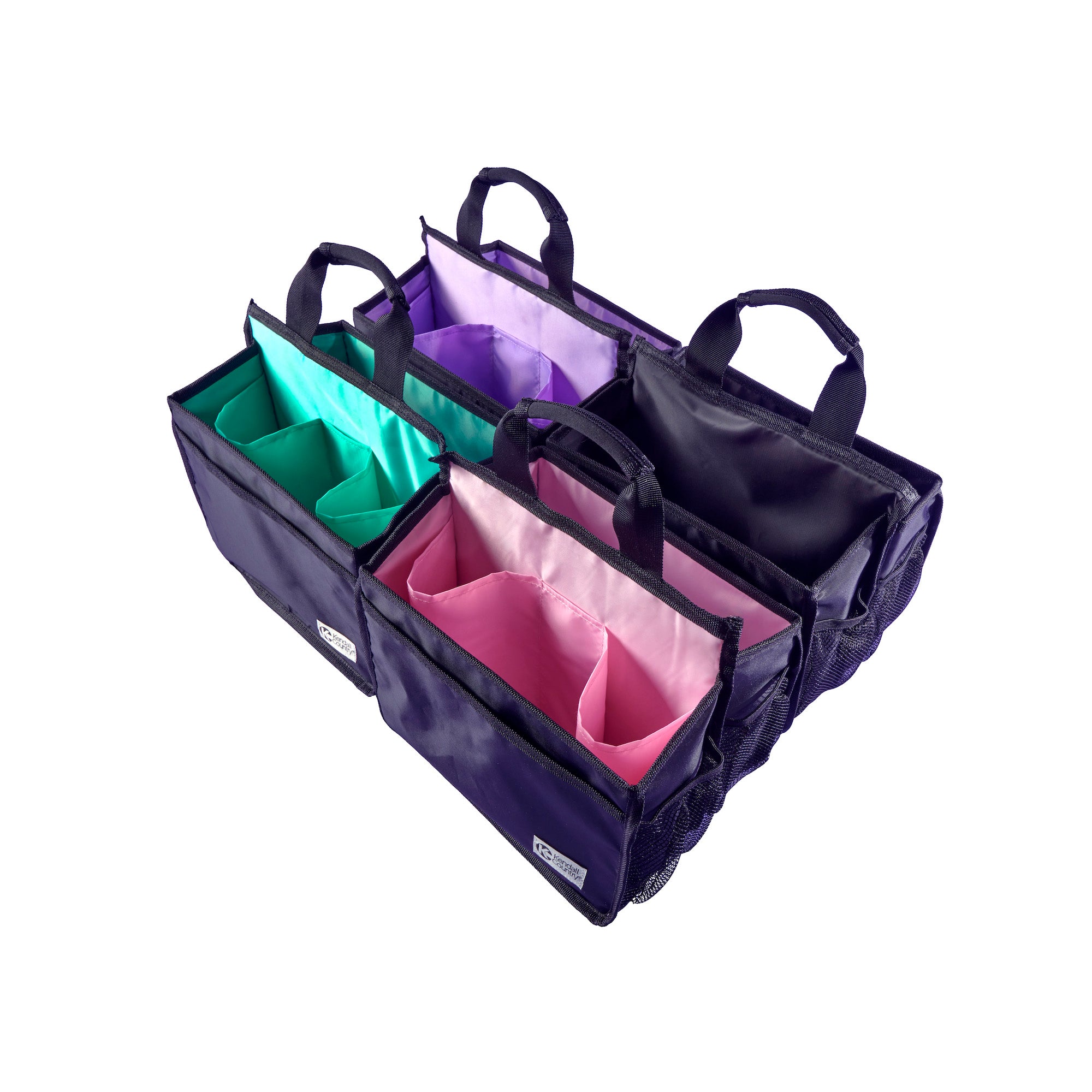 Tidy Tote Organizer – Raven/Seafoam