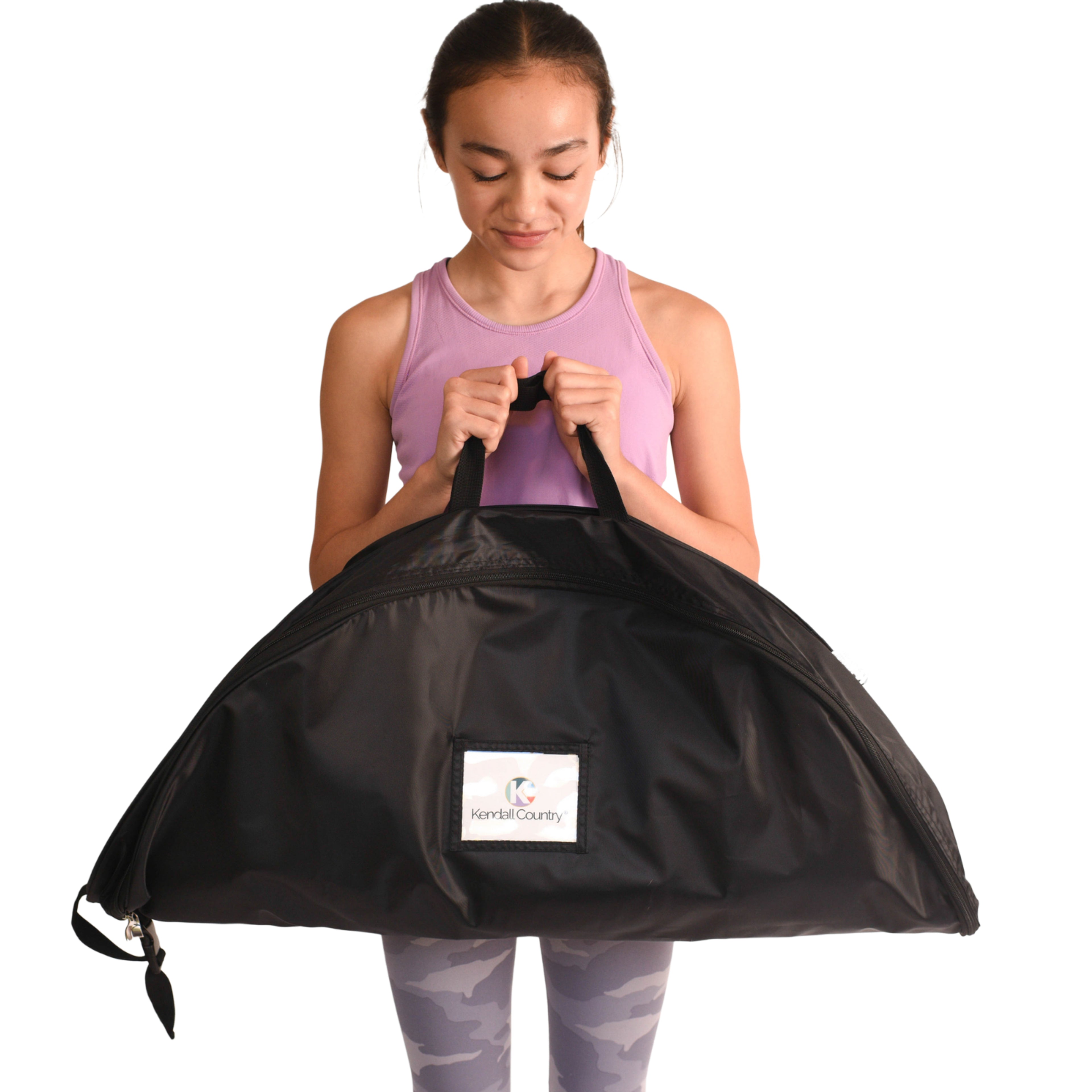 Small Pancake Tutu Garment Bag - Raven Black, 30"