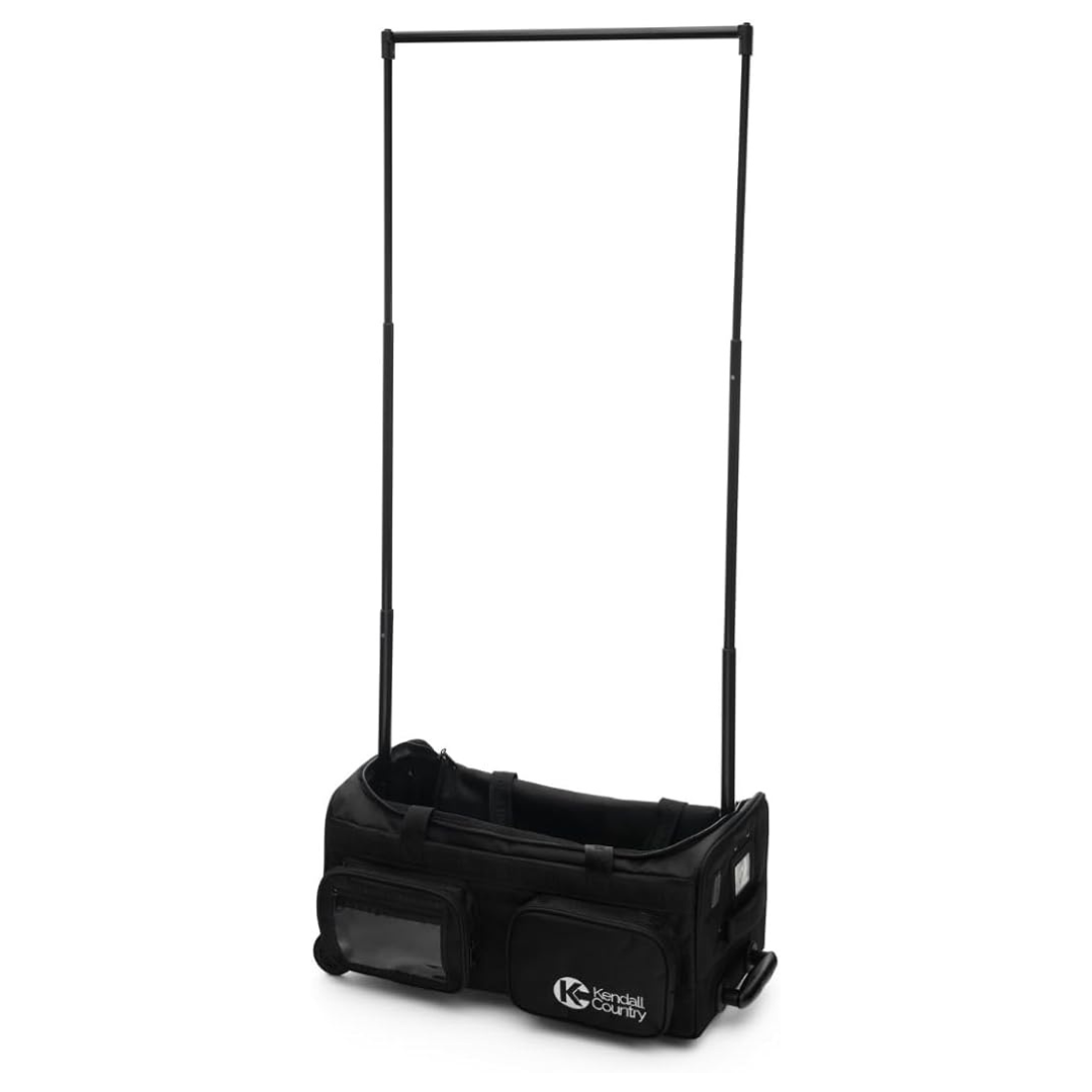 Carry On (Mini) Dance Bag with Garment Rack - Raven Black, Mini 22"