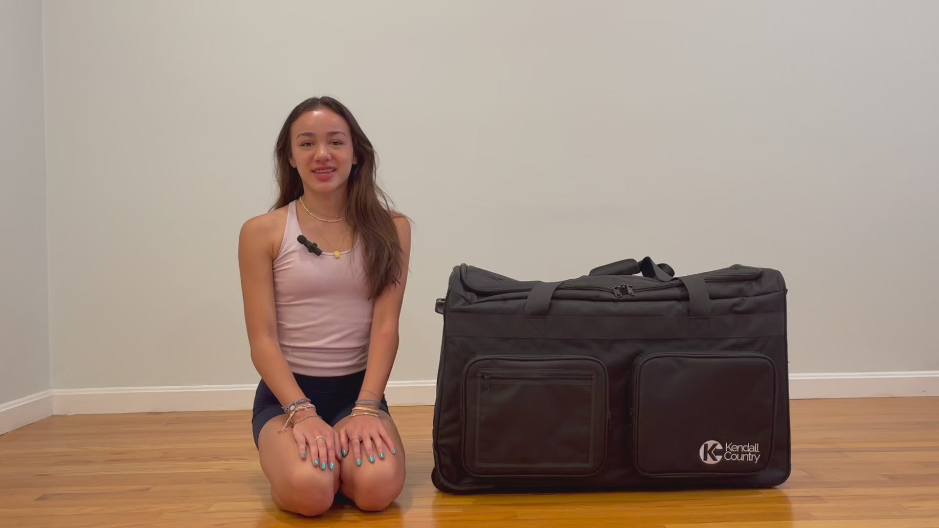Dance Bag with Garment Rack - Raven Black, X-Large 30"