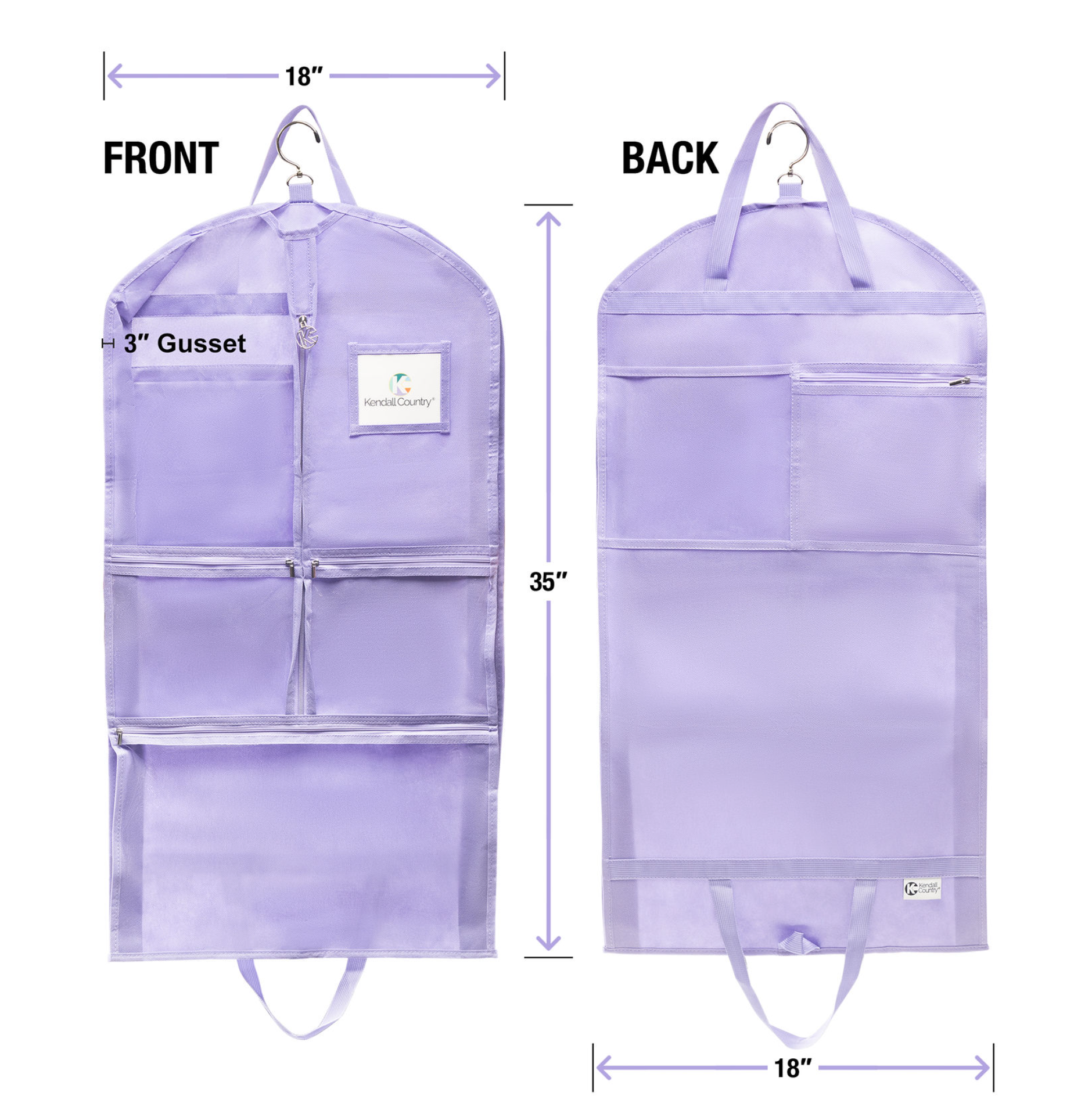 35" Costume Garment Bag - Seafoam Teal