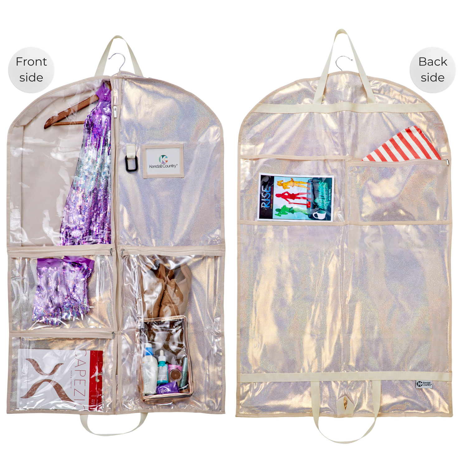 40" Costume Garment Bag - Sparkle Vanilla (Limited Edition)