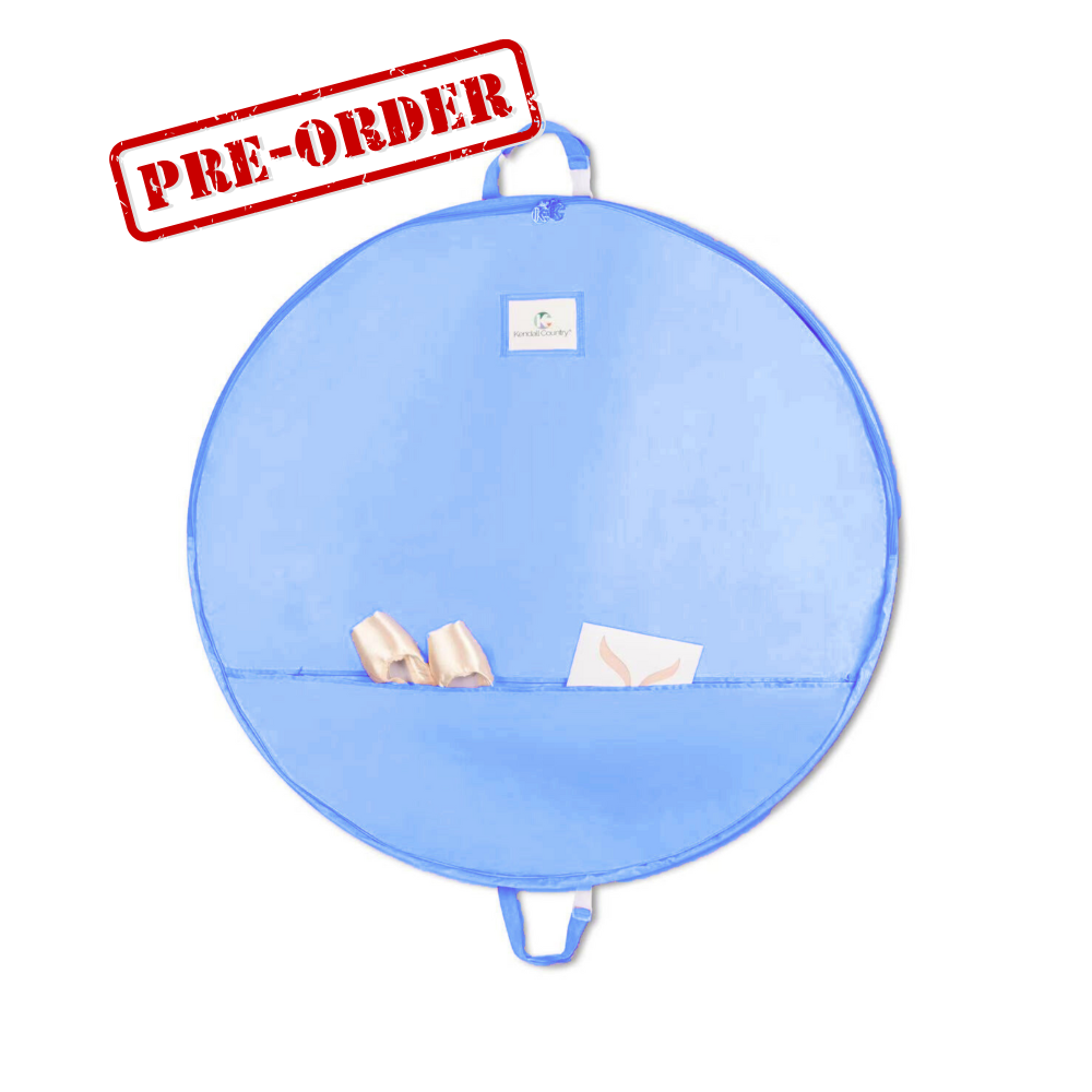Tutu Garment Bag - Hydrangea Blue, 35&quot; (Medium) (Pre-Order, Ships mid-December)