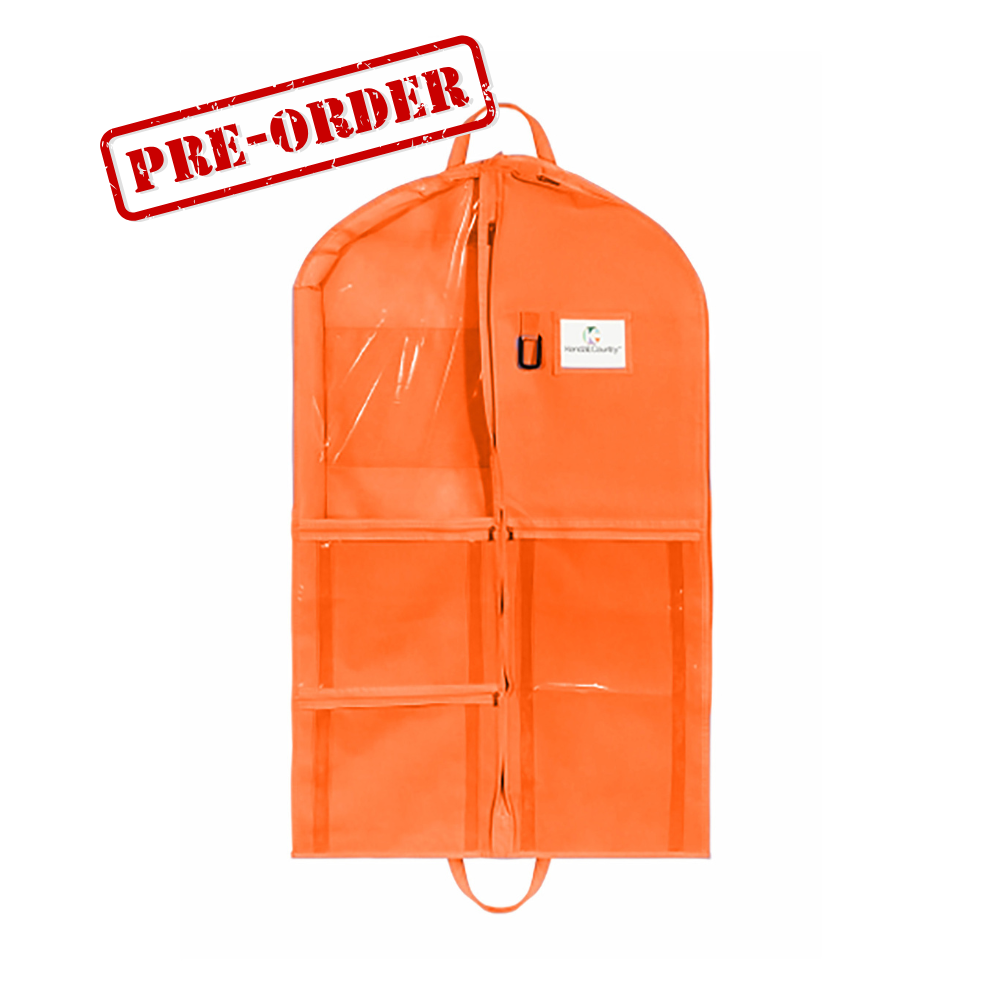 40&quot; Costume Garment Bag - Tiger Orange (Pre-Order, Ships mid-December)