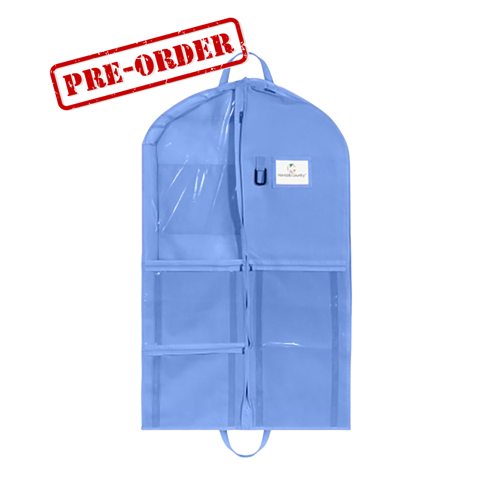 40&quot; Costume Garment Bag - Hydrangea Blue (Pre-Order, Ships mid-December)