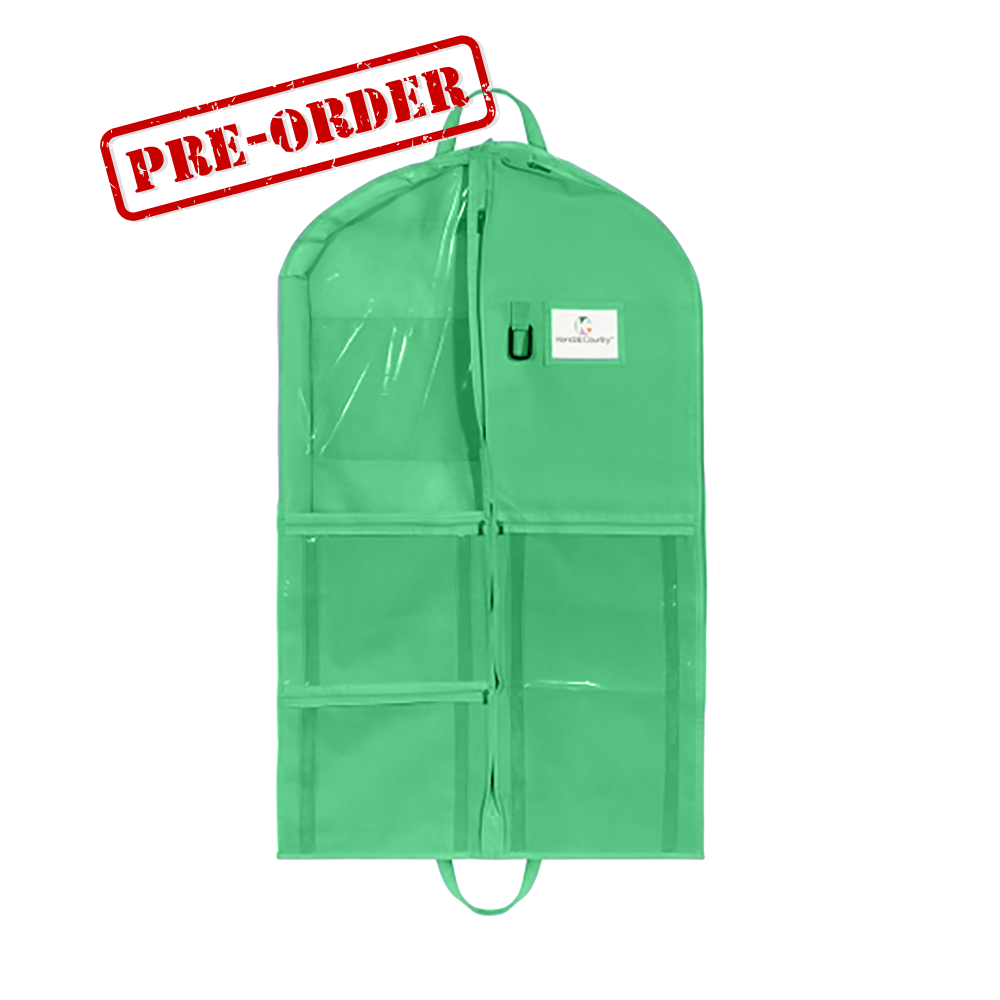 40&quot; Costume Garment Bag - Emerald (Pre-Order, Ships mid-December)
