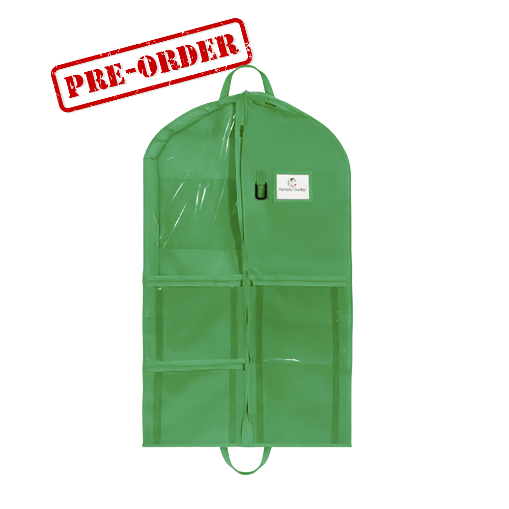 40&quot; Costume Garment Bag - Emerald (Pre-Order, Ships mid-December)