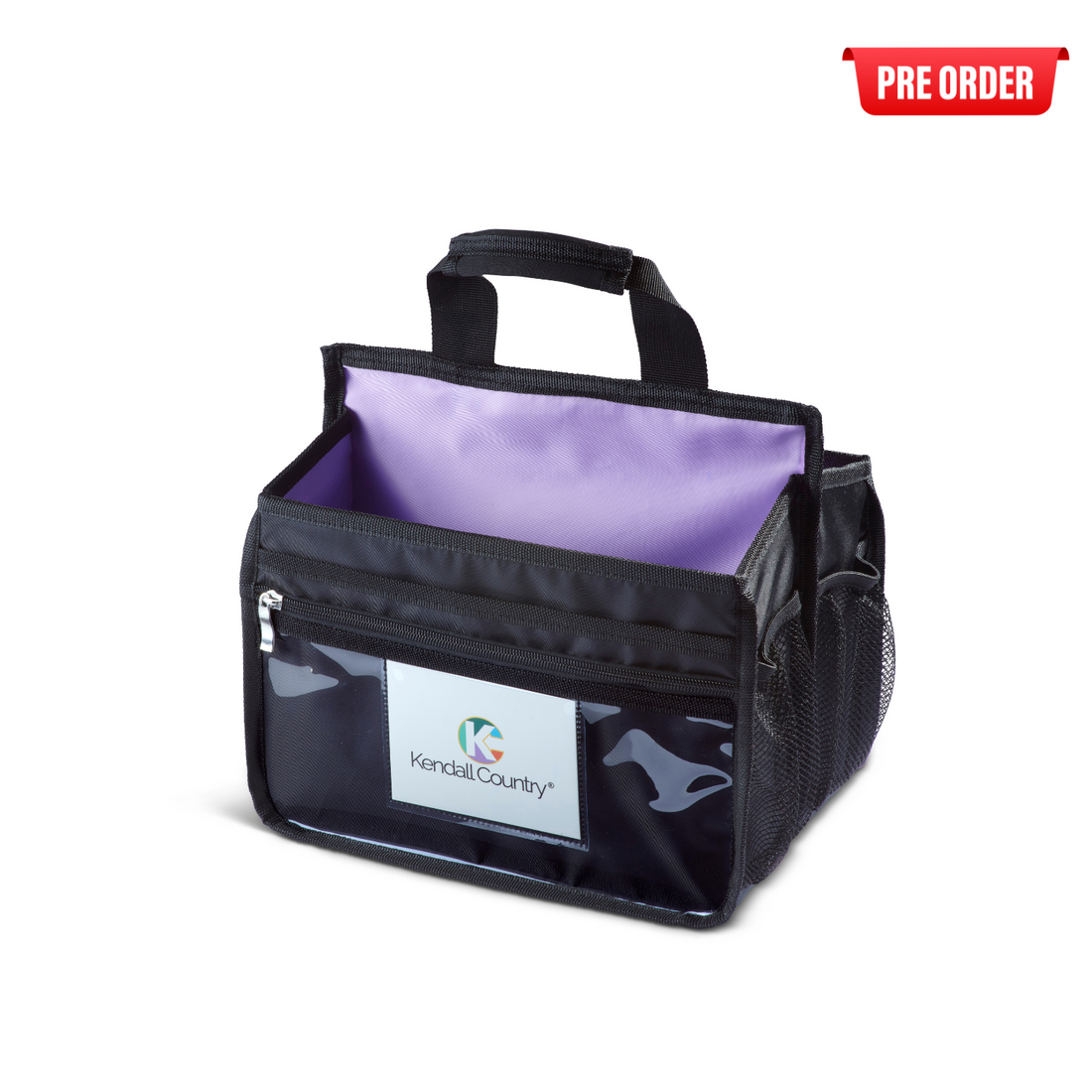 Tidy Tote Organizer – Raven/Lavender (Pre-Order, Ready to ship by end of March)