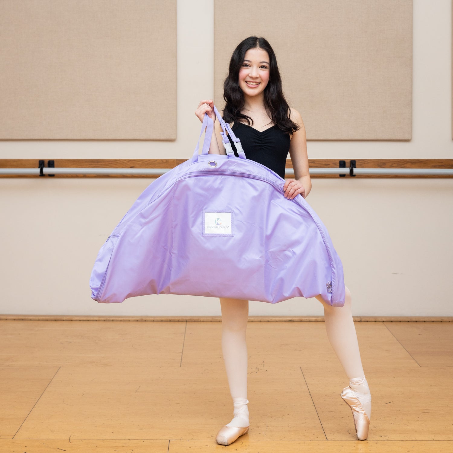 Large Pancake Tutu Garment Bag - Lilac Purple, 40&quot;