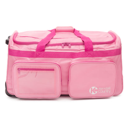 Dance Bag with Garment Rack - Cotton Candy Pink, Large 28&quot;