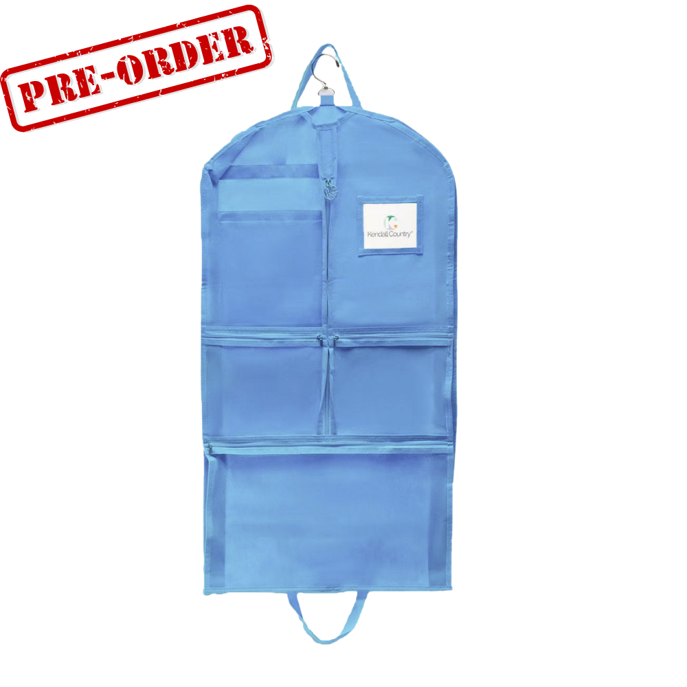 35&quot; Costume Garment Bag - Hydrangea Blue (Pre-Order, Ships mid-December)