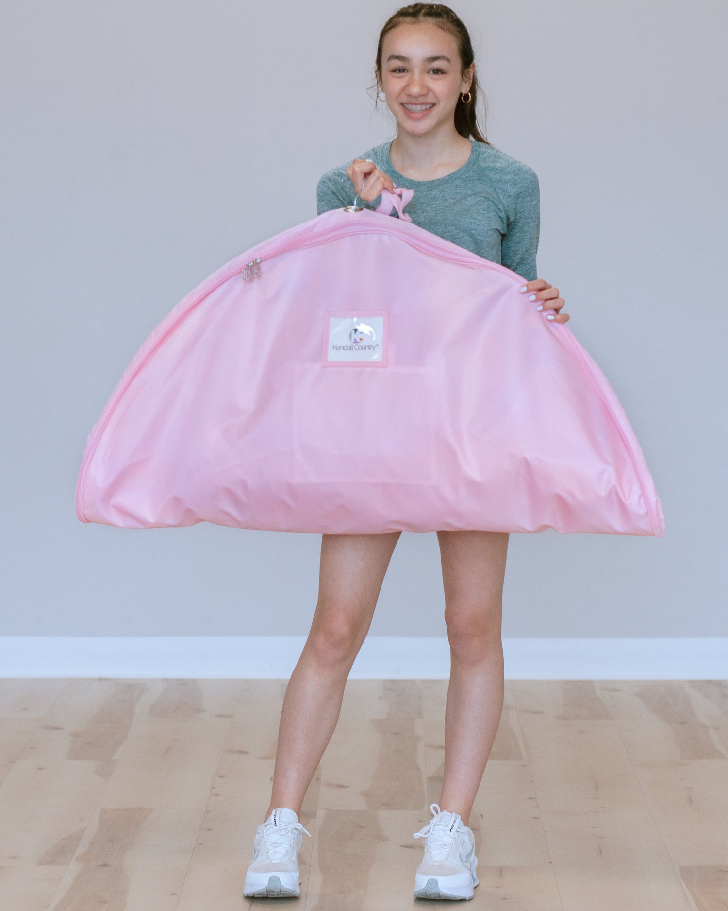 Large Pancake Tutu Garment Bag - Cotton Candy Pink, 40&quot;