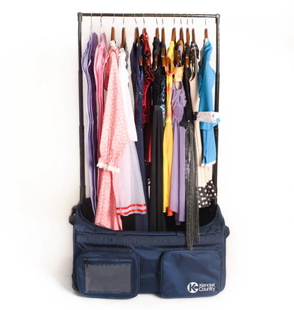 Dance Bag with Garment Rack - Midnight Blue, Medium 28&quot;