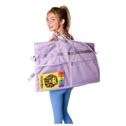 52&quot; Waterproof Garment Bag with Accessory Bag - Lilac Purple
