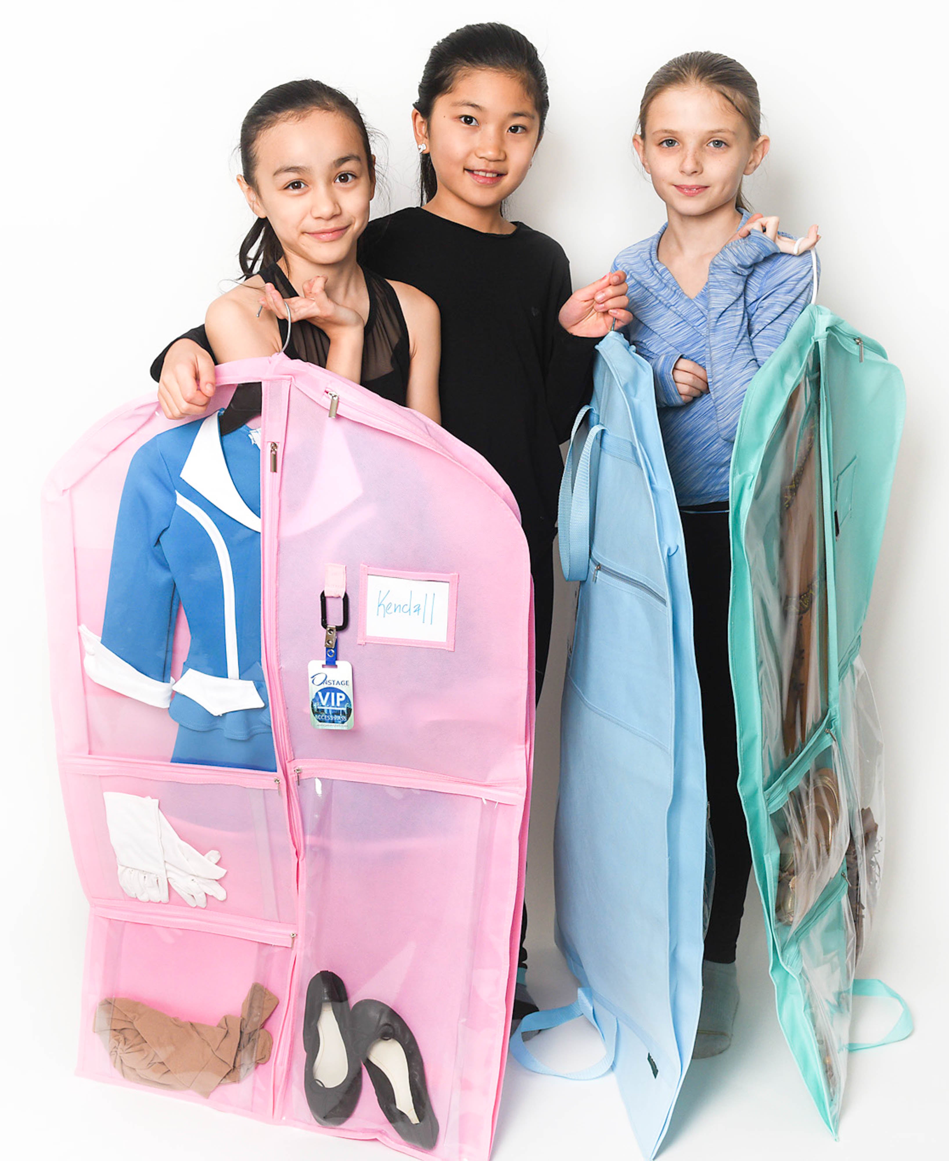 Dance costume garment on sale bags with pockets